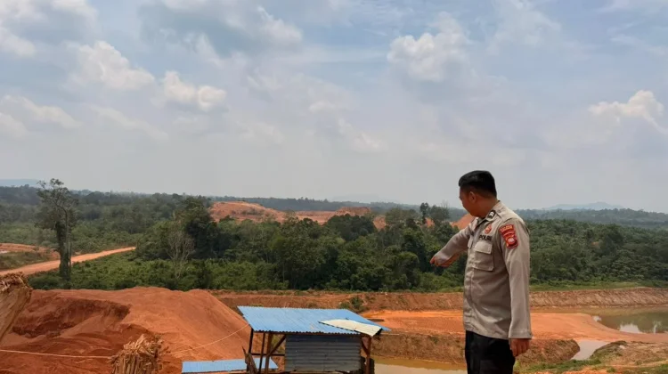 Polres Ketapang Pastikan Video Tambang Emas Ilegal di Jelai Hulu Hoaks
