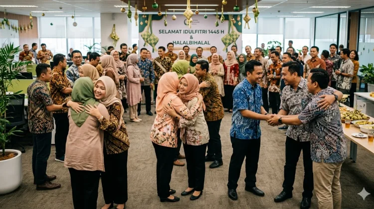 Hari Pertama Kerja dan Halalbihalal