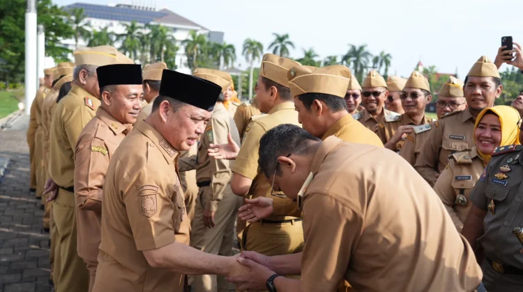 Ria Norsan Pertahankan P3K dan Evaluasi Kinerja ASN Pasca Libur Lebaran