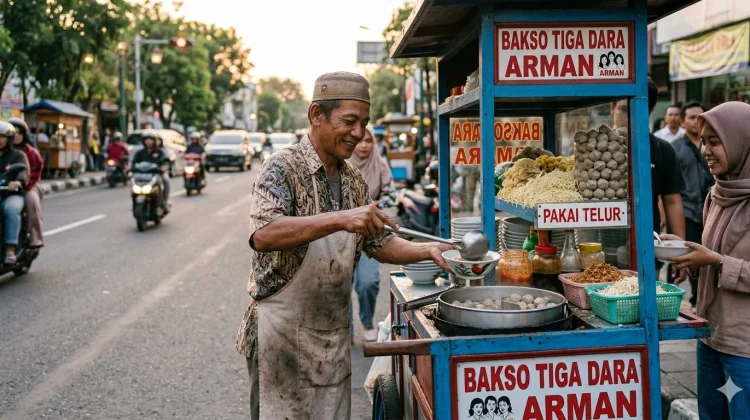 Rahasia Sukses Penjual Bakso Gerobak