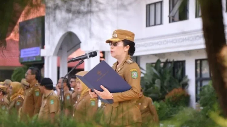 Apel Gabungan Pasca Idulfitri, Tekankan Disiplin dan Sinergi ASN