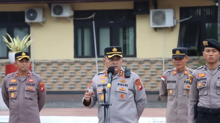 Kapolres Melawi Tekankan Dukungan Ketahanan Pangan dan Antisipasi Karhutla