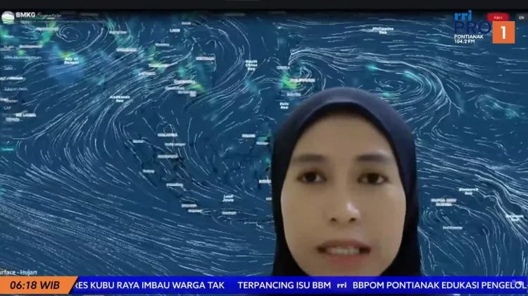 Update Prakiraan Cuaca Kalimantan Barat Kamis, 02 April 2026