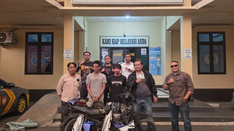 Dua Pelaku Curanmor Dibekuk, Motor Curian Sempat Dipreteli