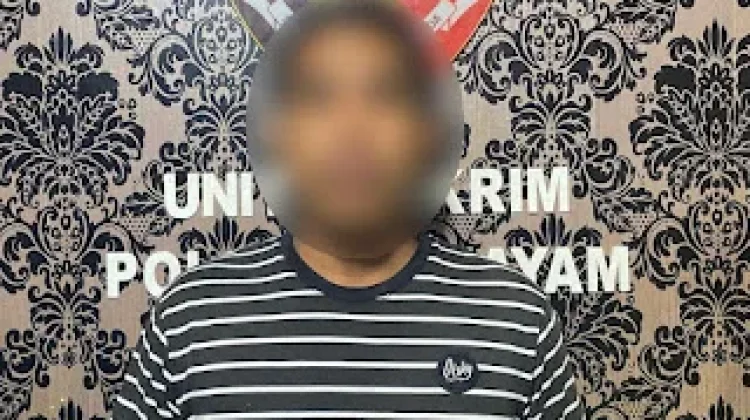 Polsek Sekayam Amankan Terduga Pelaku Penipuan Jual Beli Motor
