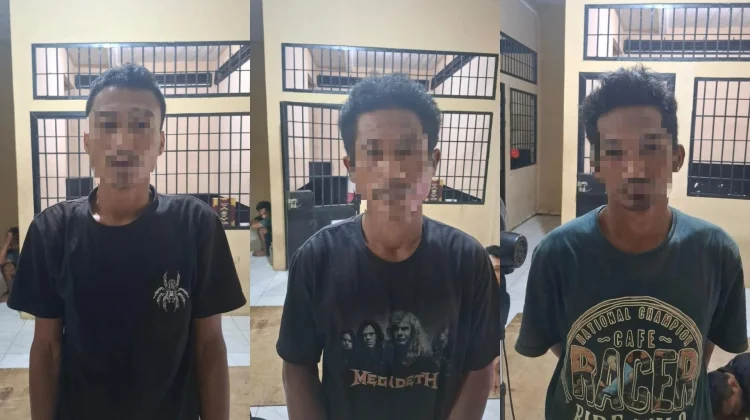 Komplotan Pencuri di Rumah Bekas Kebakaran di Jalan Parwasal Ditangkap Polisi