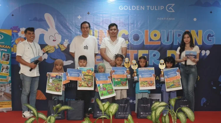 Hari Paskah, Hotel Golden Tulip Pontianak Hadirkan Egg Painting dan Fun Colouring