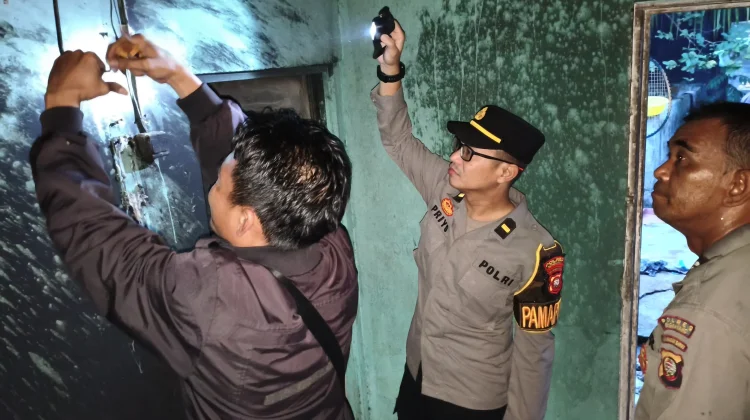 Kebakaran Ruko di Bengkayang Diduga akibat Korsleting Mesin Cuci