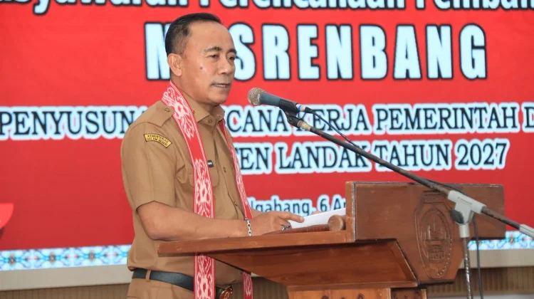 Musrenbang Landak: Wagub Krisantus Dorong Ekonomi Kuat dan SDM Berkualitas
