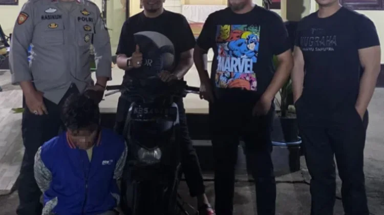 Polsek Pontianak Timur Ungkap Kasus Curanmor, Satu Pelaku Diamankan