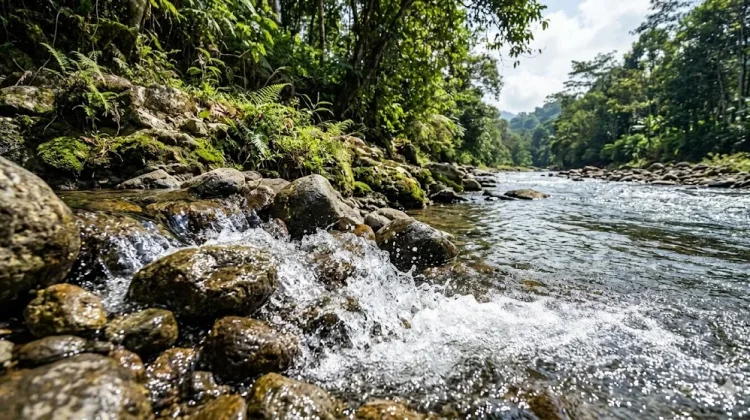 Melepas Penat dengan Gemericik Air Menikmati Wisata Sungai dan Air Terjun Kecil