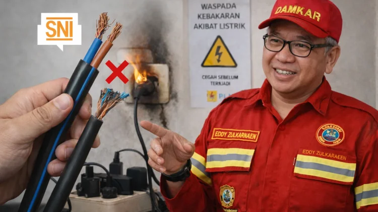Damkar Soroti Penggunaan Kabel Listrik Tidak Standar