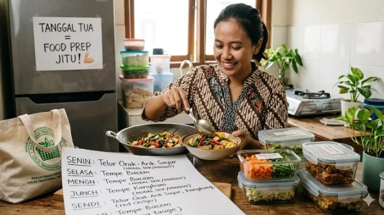 Seni Makan Enak di Tanggal Tua Rahasia 'Food Prep' Hemat yang Tetap Bergizi