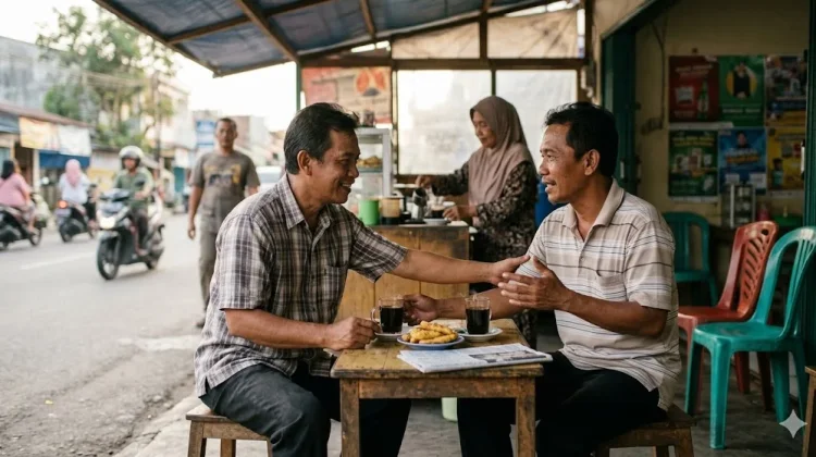 Kekuatan 'Healing' di Warung Kopi Pinggir Jalan