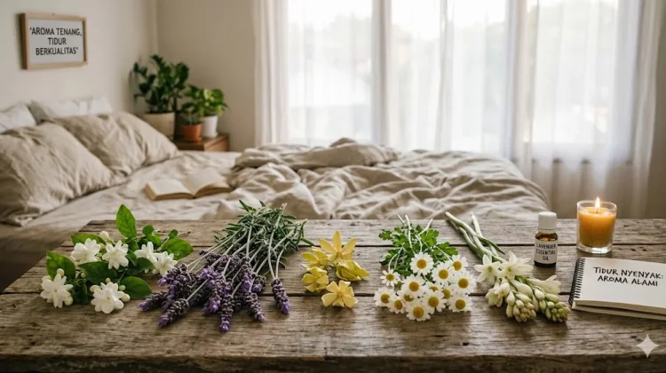 Aroma Bunga Alami dengan Wangi Paling Menenangkan untuk Tidur Lebih Nyenyak