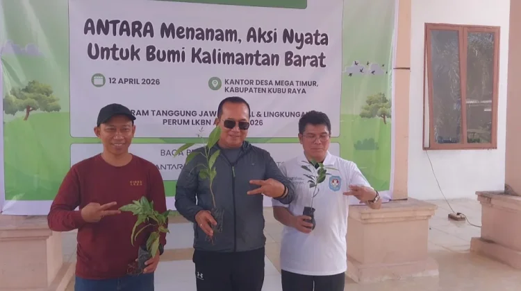 LKBN Antara Komit Lestarikan Lingkungan Melalui Gerakan Menanam Pohon