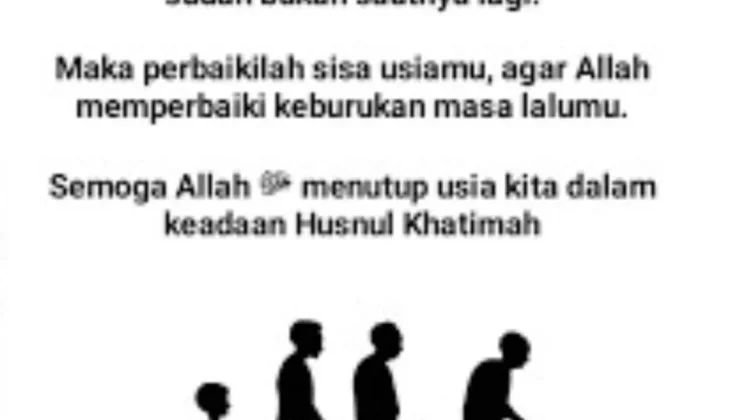 Bentuk Syukur atas Nikmat Usia yang Allah Berikan