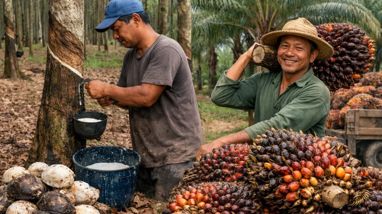 Petani Sungai Enau Beralih ke Sawit Mulai Tinggalkan Karet