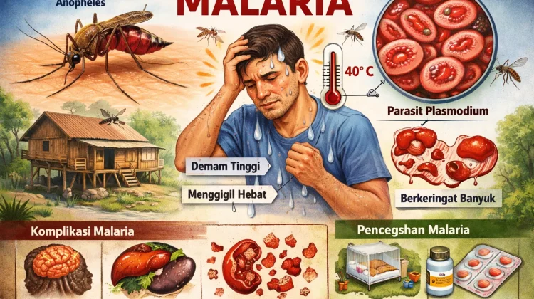 Waspada Malaria, Kenali Gejala dan Cara Pencegahannya
