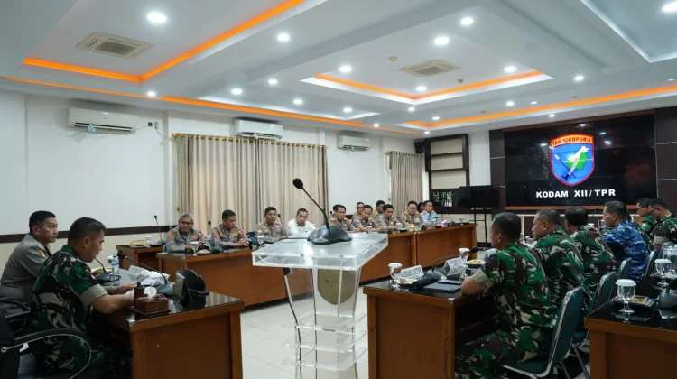 Pangdam Tanjungpura Tekankan Sinergi TNI-Polri di Perbatasan