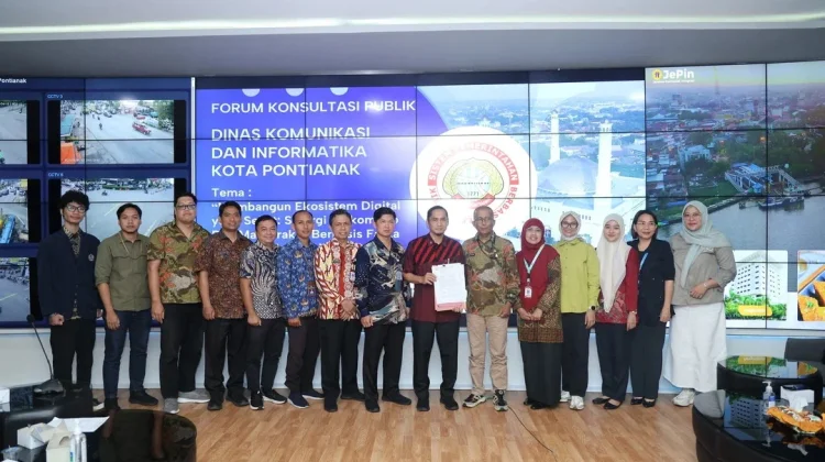 Diskominfo Pontianak Perkuat Ekosistem Digital Inklusif Berbasis Data