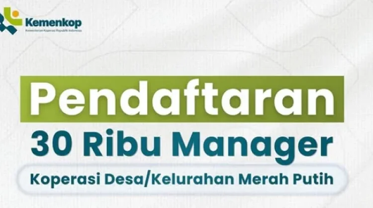 Intip Persyaratan Daftar Manajer Koperasi Merah Putih, Dibuka 30 Ribu Formasi