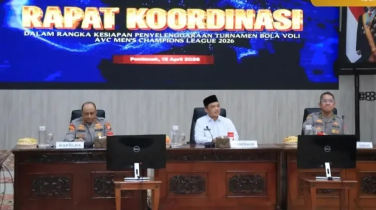 Pemkab Kayong Utara Dukung Turnamen Bola Voli AVC Men's Champions League 2026