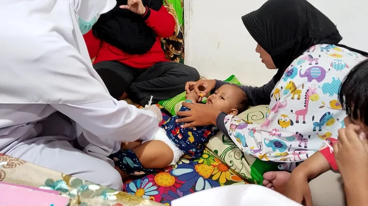 Imunisasi Kejar Kampung Bali Sasar Balita Tertinggal Gg Walet