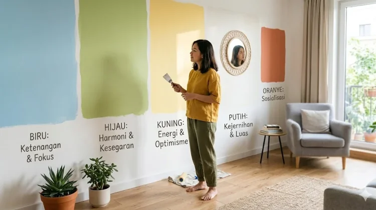 Bukan Sekadar Estetika, Inilah Pengaruh Psikologi Warna Cat Rumah bagi Mood