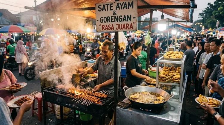 Godaan Aroma Sate dan Gorengan: Mengapa Jajanan Kaki Lima Selalu Juara?