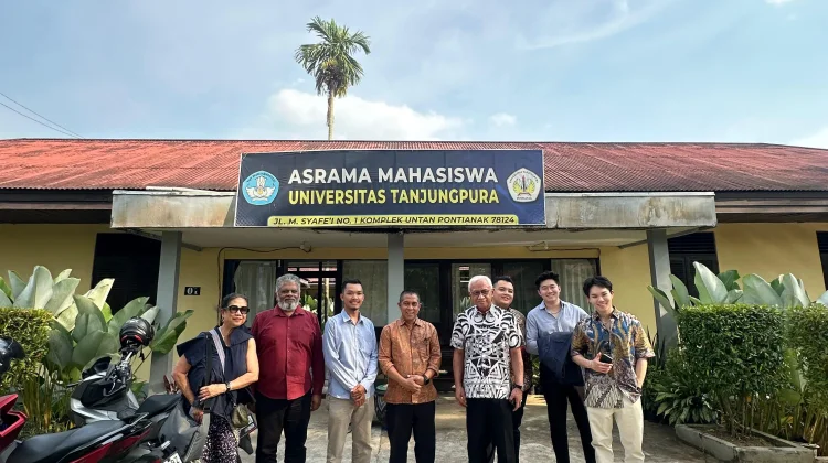 Kunjungi Asrama Berdampak Untan, Pengusaha Malaysia Jajaki Kerja Sama Agrobisnis