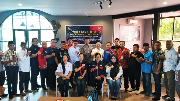 Polresta Pontianak dan Pemkot Perkuat Sinergi Jaga Kondusivitas jelang May Day