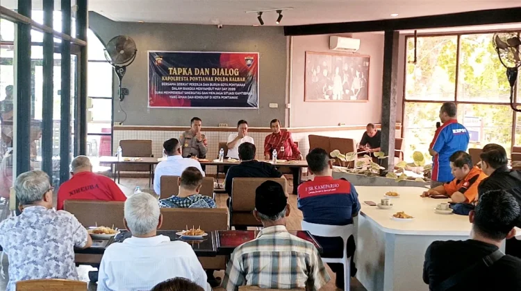 Buruh Pontianak Soroti Upah hingga PHK Sepihak
