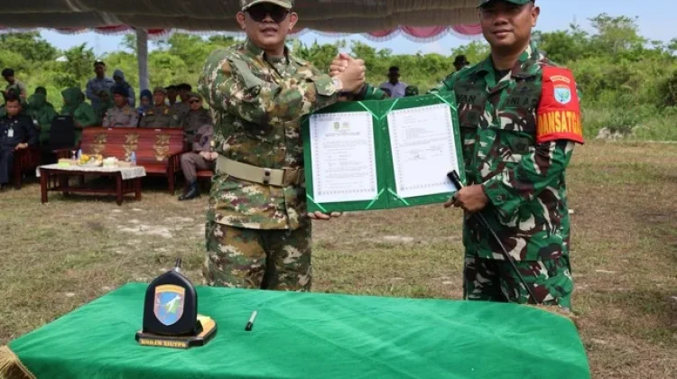 Sinergi TNI–Pemkot Singkawang Percepat Pembangunan Desa