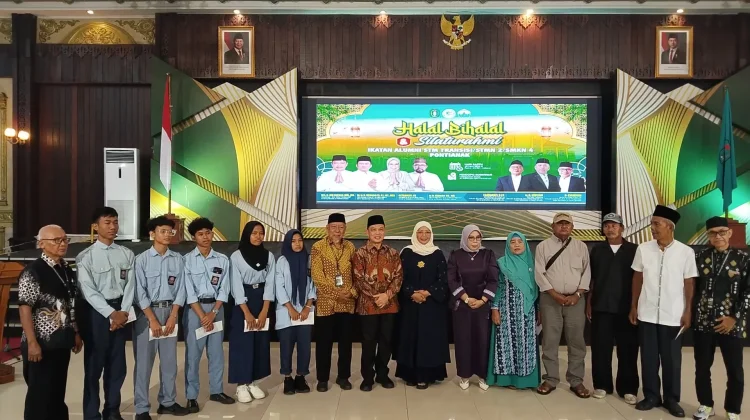 Halal Bihalal IKA STMN 2/SMK 4 Pontianak Didorong Bangun Kalbar