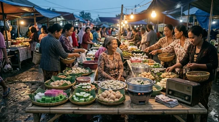 Pasar Kaget Subuh: Berburu Jajanan Pasar Tradisional yang Asli dan Bebas Pengawet
