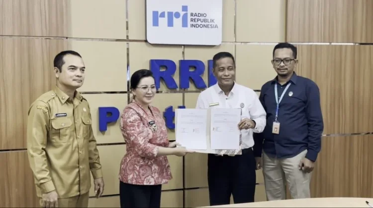 Pemkab Landak Teken MoU dengan RRI untuk Perkuat Diseminasi Informasi Publik
