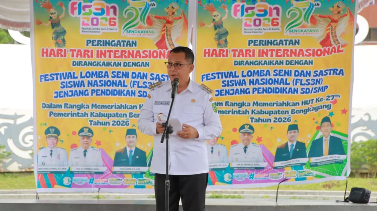 Bupati Bengkayang Resmi Buka Peringatan Hari Tari Sedunia dan FLS3N