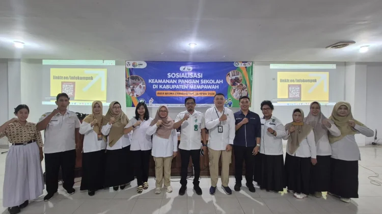 BBPOM Pontianak Ajak Sekolah di Mempawah Terapkan Budaya Pangan Aman