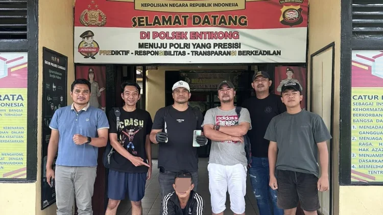 Nagih Utang Berujung Ancaman, Pelaku Curi Ponsel Korban Ditangkap di Entikong