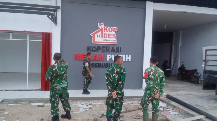 Dandim Sambas Tinjau Koperasi Desa, Dorong Ekonomi Warga