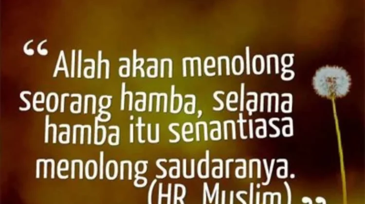 Menolong saat Diri Sendiri Susah adalah Bukti Iman