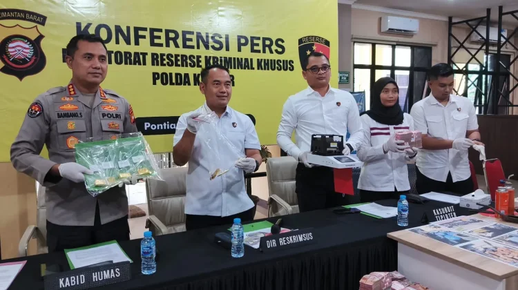 Polda Kalbar Ungkap 20 Kasus Tambang Ilegal