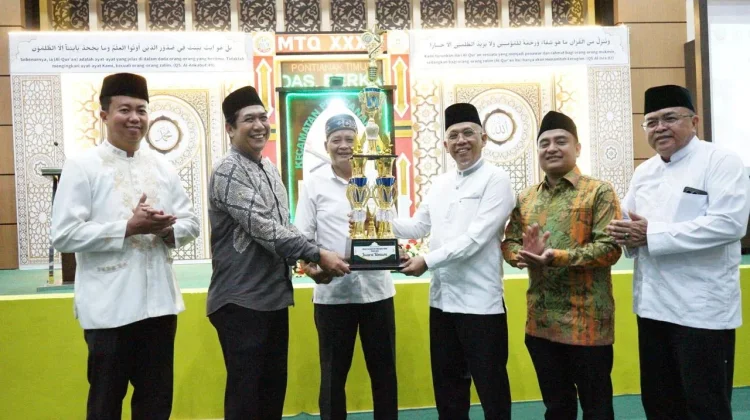 MTQ ke-34 Pontim Berakhir, Sekda: Pemenang Terus Asah Kemampuan