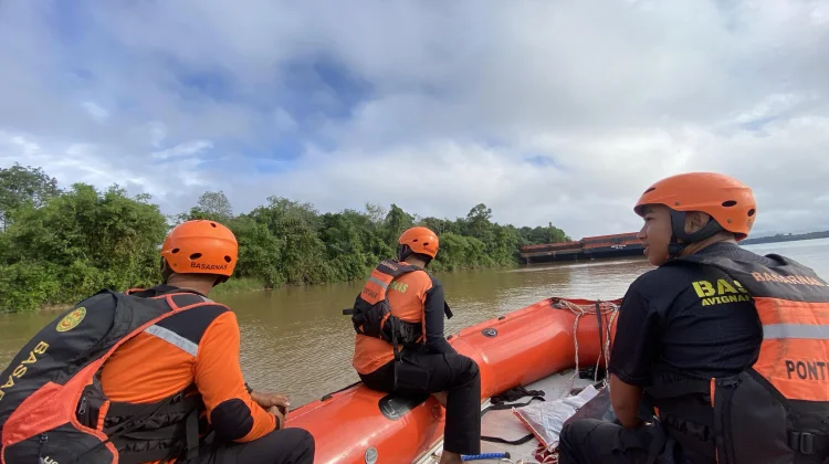 Hari Ketujuh Pencarian, Korban Tenggelam di Sungai Kapuas Belum Ditemukan