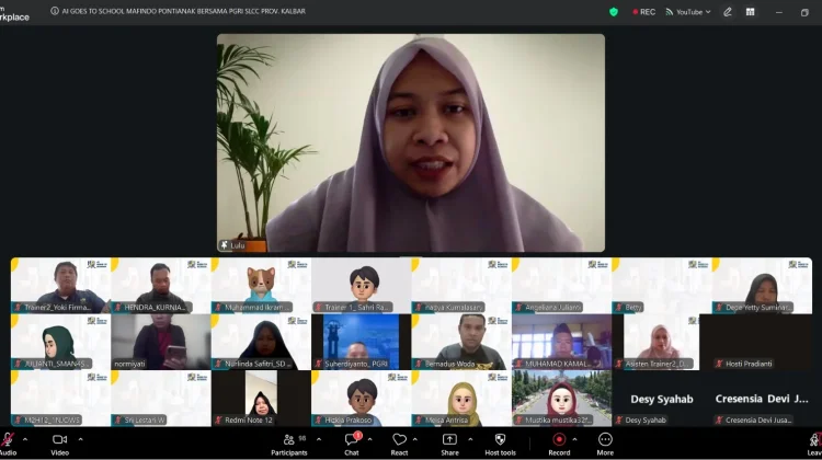 Mafindo Pontianak bersama PGRI Kalbar Hadirkan Kelas AI untuk Guru