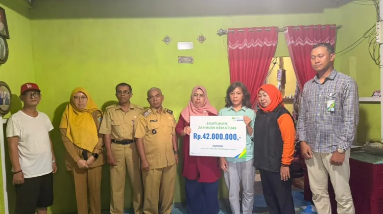 Ketua RT Terlindungi, BPJS Cairkan JKM Rp42 Juta