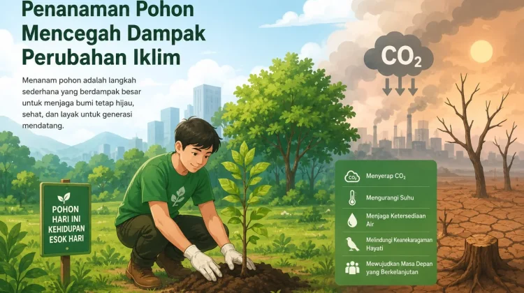BPHL Kalbar Ajak Masyarakat Mitigasi Perubahan Iklim Melalui Penghijauan