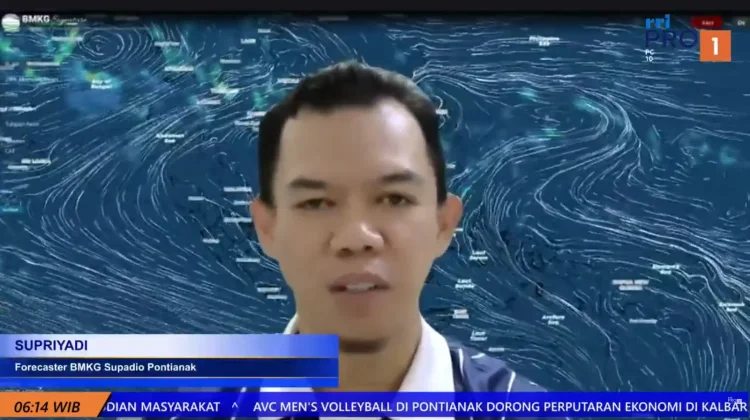 BMKG: Waspada Potensi Hujan Lebat, Prakiraan Cuaca Kalbar Jumat, 15 Mei 2026
