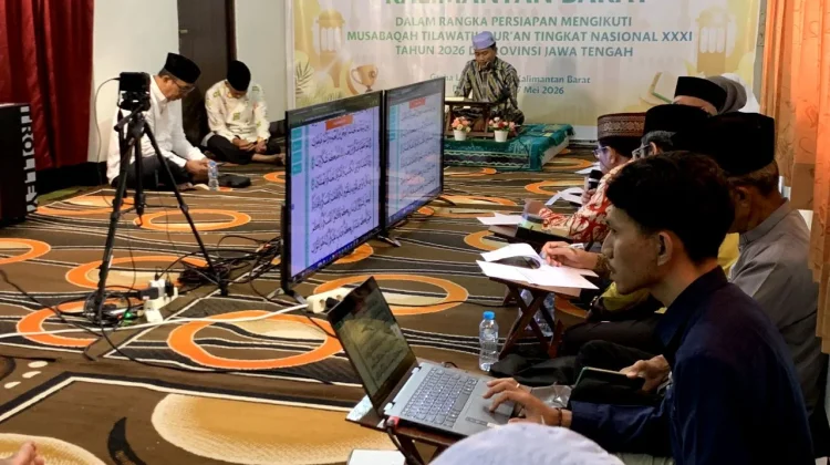 Try Out Calon Peserta MTQ Kalbar Persiapan untuk Berlaga di Nasional
